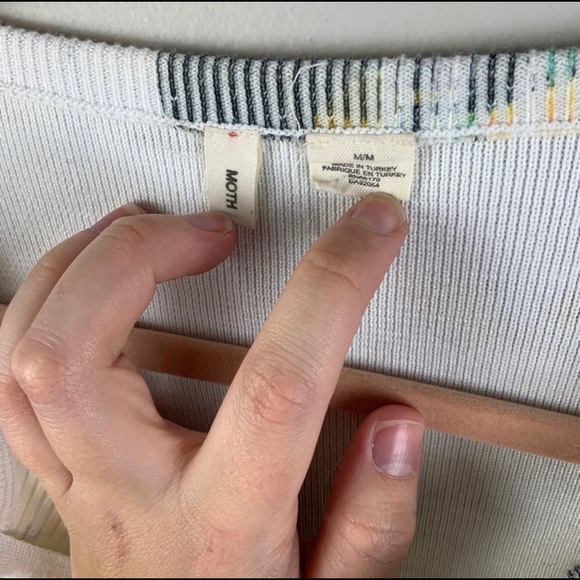 Moth Anthropologie Zip Up Floral Jacket - Picture 5 of 8